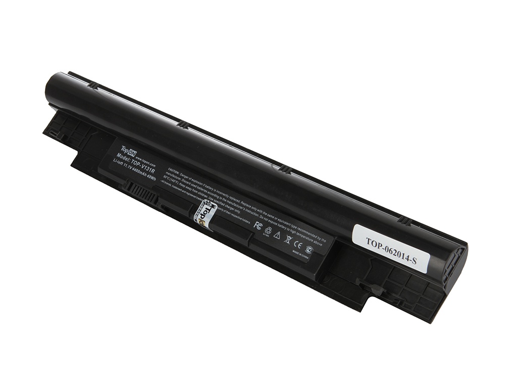  Аккумулятор TopON TOP-V131R 11.1V 4400mAh for Dell Inspiron 14Z/Vostro V131R Series