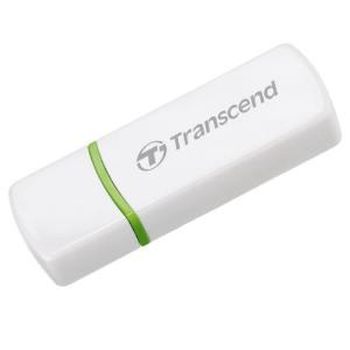 Transcend Карт-ридер Transcend Compact Card Reader P5 TS-RDP5W White