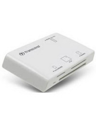 Transcend Карт-ридер Transcend Compact Card Reader P8 TS-RDP8W White