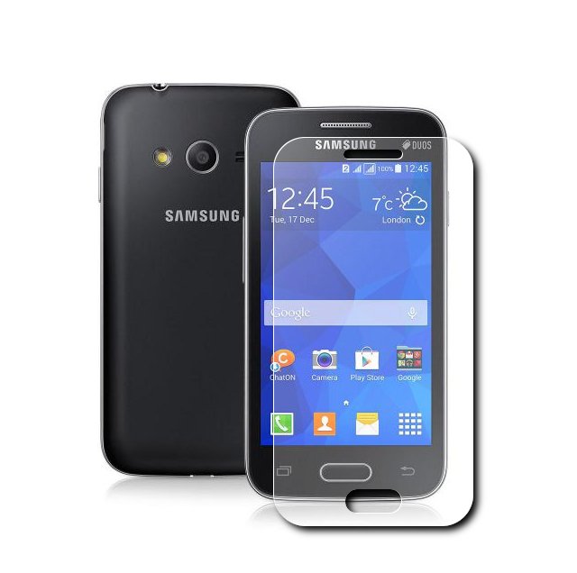  Аксессуар Закаленное стекло Samsung G313 Galaxy Ace 4 DF sSteel-31