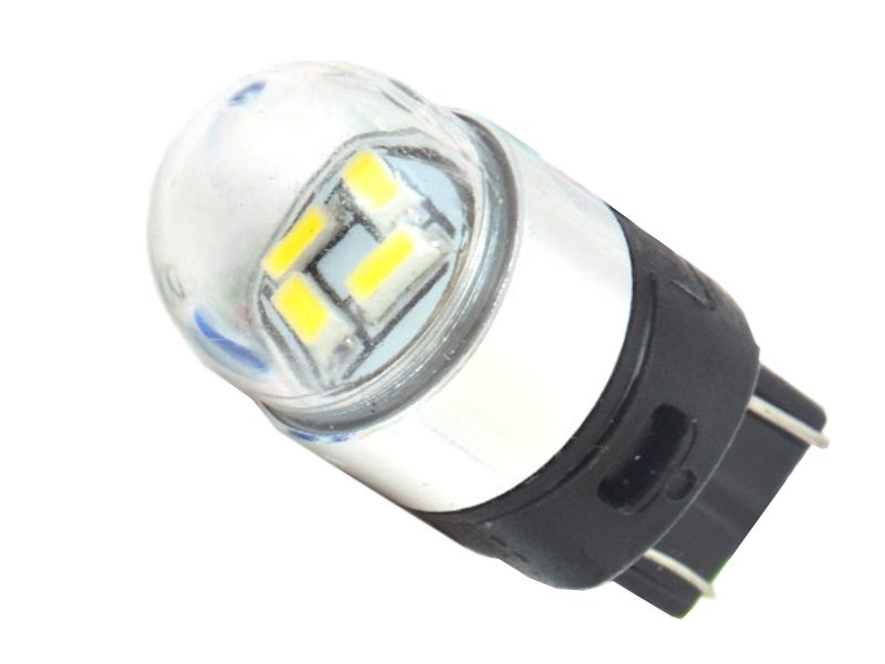  Светодиодная лампа DLED T10 W5W 4 SMD 3014 + Колба 3783