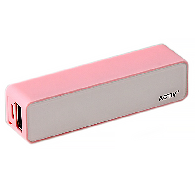  Аккумулятор Activ ACT-PB02 2600 mAh Pink SBS2000MAH 30286