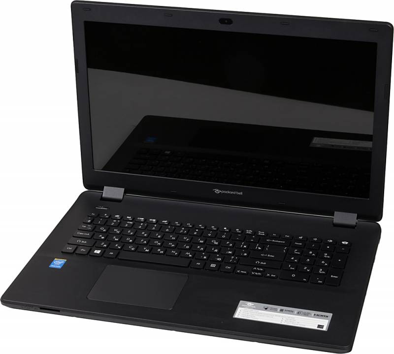 Packard Bell Ноутбук Packard Bell Note ENTG81BA-C717 NX.C3YER.008 Intel Celeron N3050 1.6 GHz/4096Mb/500Gb/Intel HD Graphics/Wi-Fi/Bluetooth/Cam/15.6/1366x768/Linux 300368