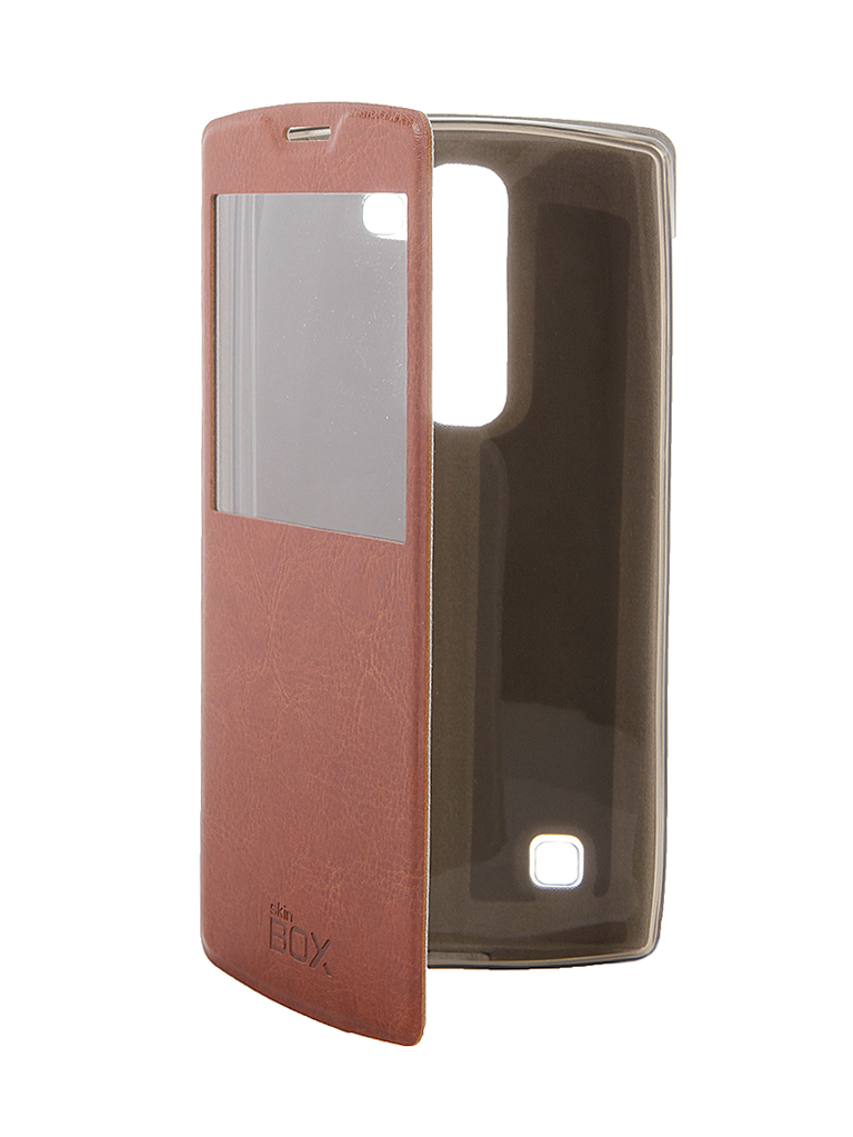  Аксессуар Чехол LG Magna SkinBox Lux AW Brown T-S-LM-004