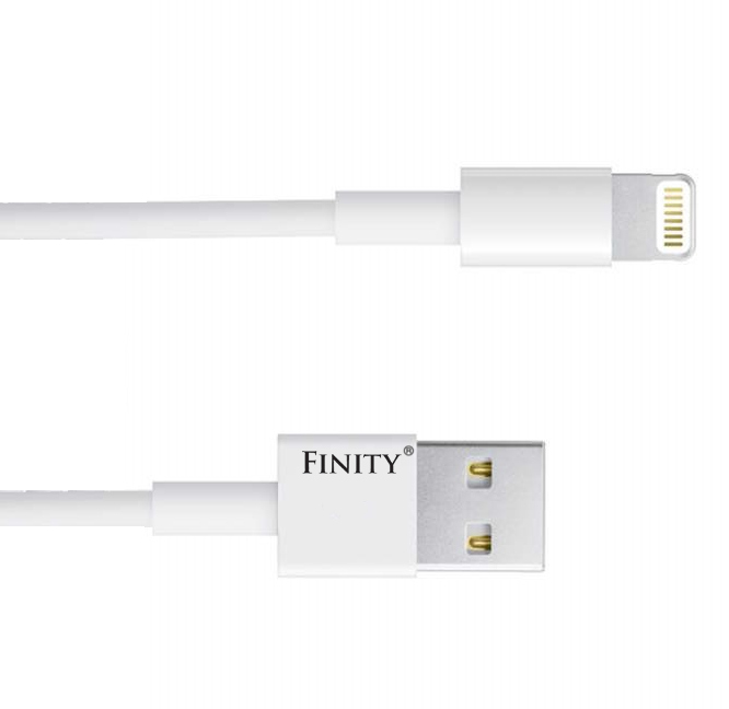  Аксессуар Finity Lightning to USB Cable FUL-01 White