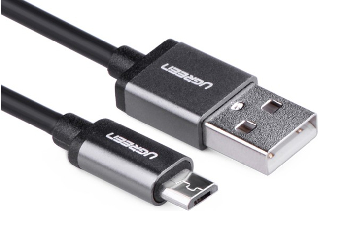  Аксессуар Ugreen Premium USB AM - Micro USB B 1m Black UG-10824