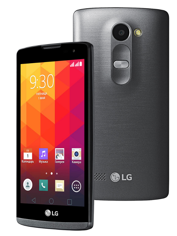 LG H324 Leon Black Titan