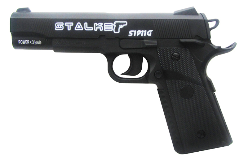  Пистолет Stalker S1911G Black ST-12051G