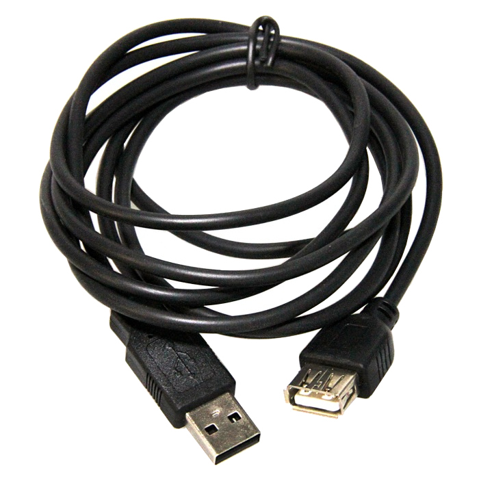  Аксессуар Activ USB M to USB F 2.0m 20324