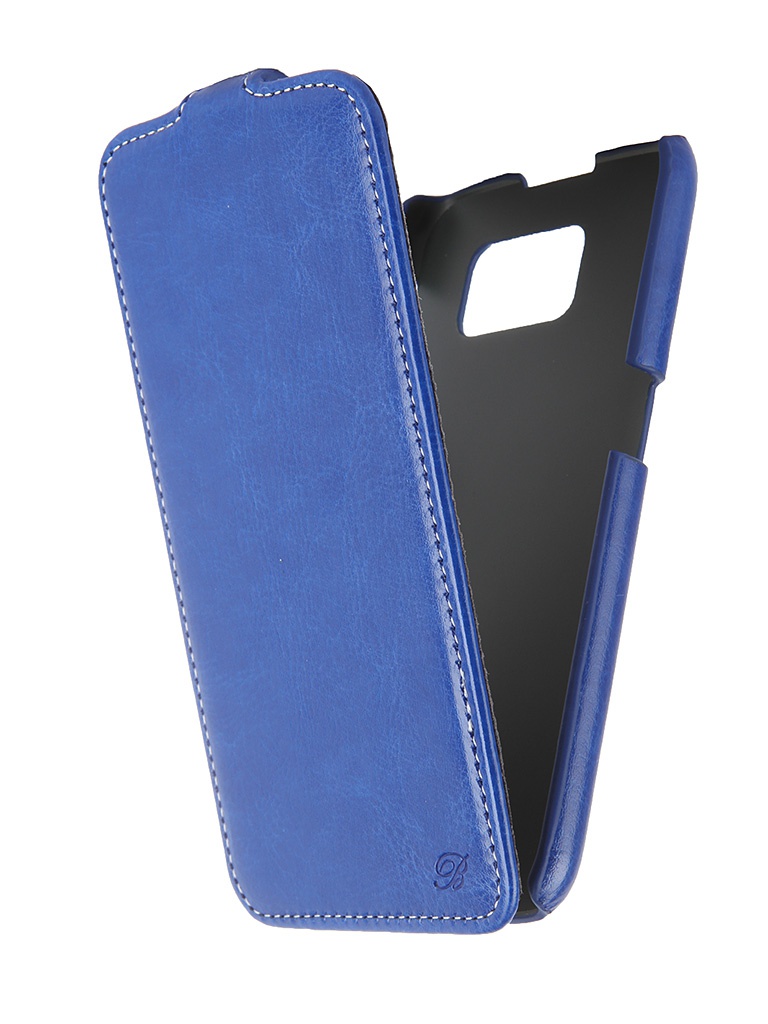  Аксессуар Чехол-флип Samsung Galaxy S6 SM-G920 Brera Slim Blue 47543