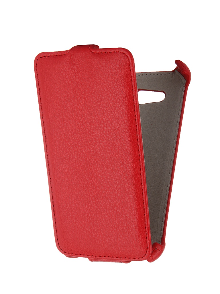 Аксессуар Чехол-флип Sony Xperia E4G Activ Leather Red 47660