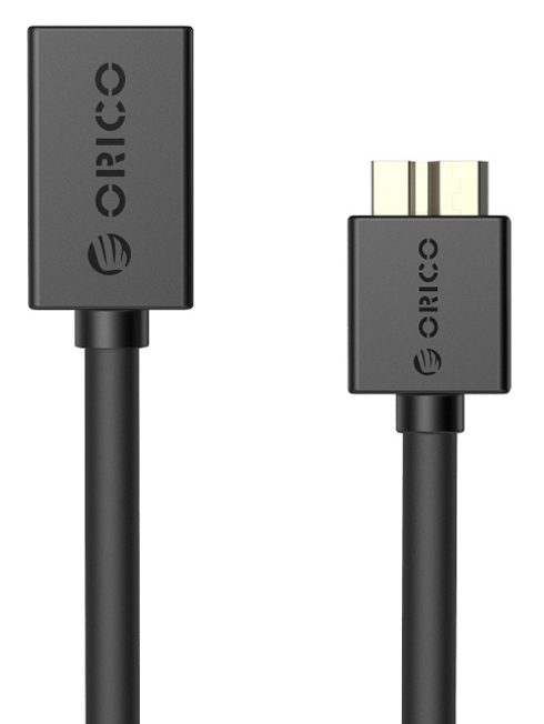  Аксессуар Orico USB (F) to Micro-USB (M) COR3-15-BK Black