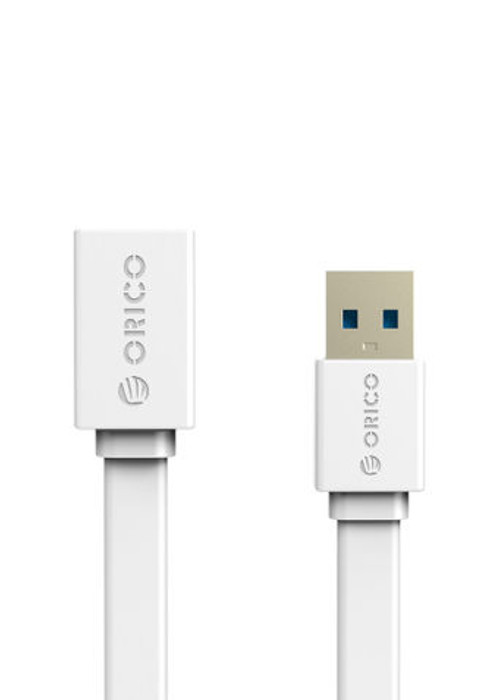  Аксессуар Orico USB (M) to USB (F) CEF3-10-WH White