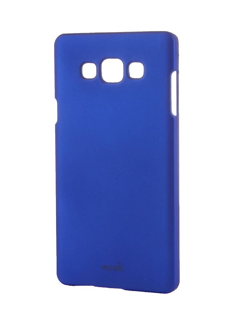  Аксессуар Чехол Samsung Galaxy A7 SM-A700 Moshi Soft Touch Blue 48831
