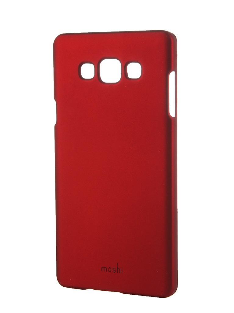  Аксессуар Чехол Samsung Galaxy A7 SM-A700 Moshi Soft Touch Red 48833