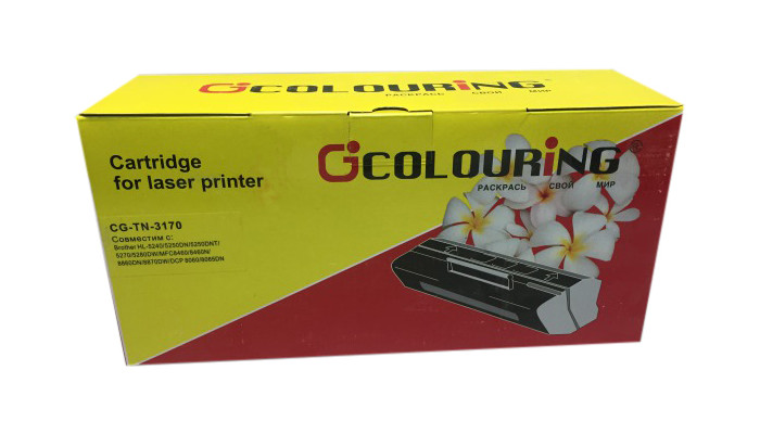  Картридж Colouring CG-TN-3170 для Brother DCP8060/8065/HL5240/5250/5270/5280/MFC8860/8460/8870