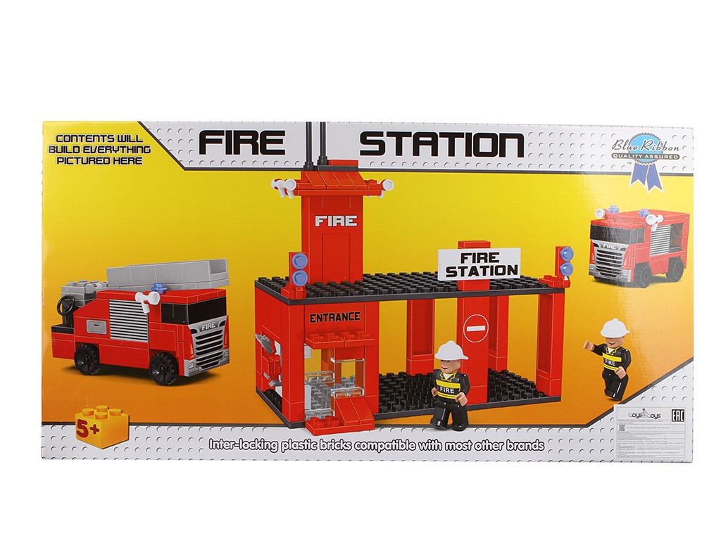 Click Brick - Конструктор Click Brick Пожарная Станция 0043