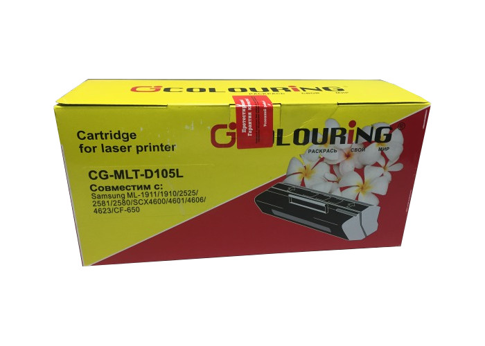  Картридж Colouring CG-MLT-D105L для Samsung ML-1910/1915/2525/2525W/2580N SCX-4600/4623F/4623GN SF650