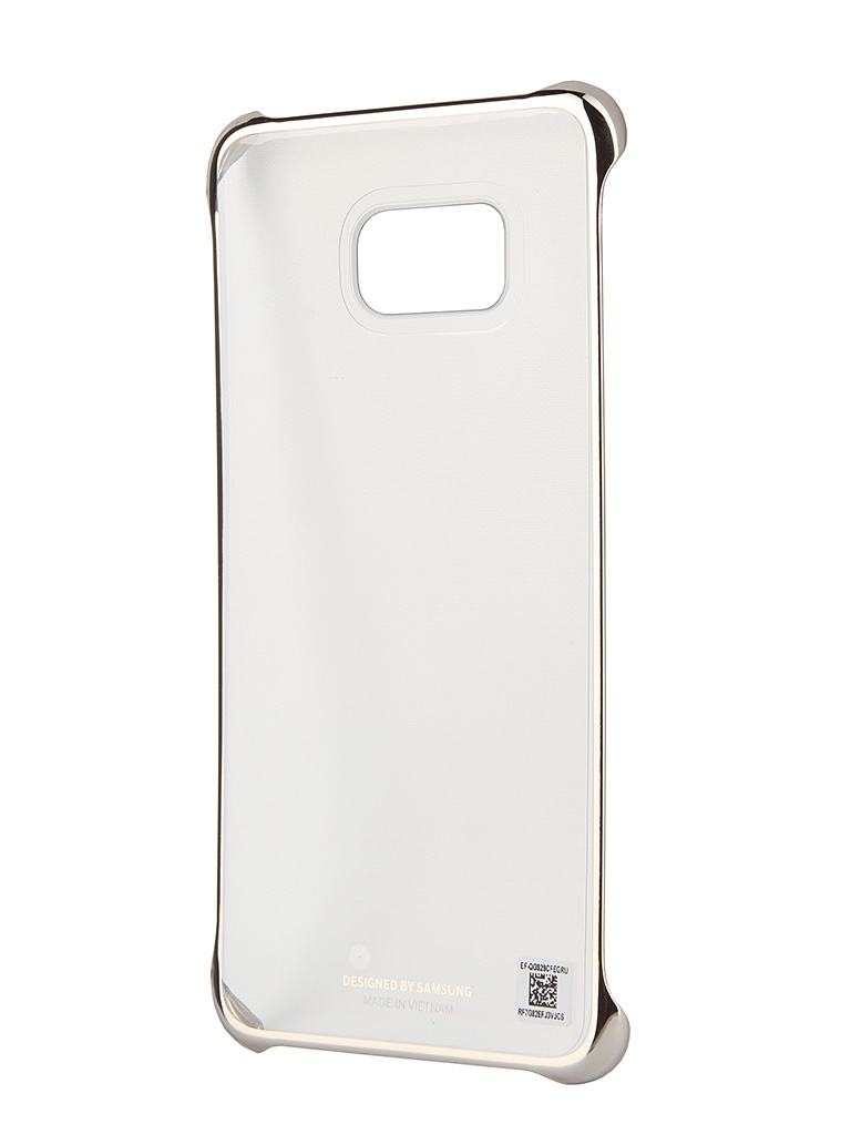 Samsung Аксессуар Чехол Samsung SM-G928 Galaxy S6 Edge+ Clear Cover Gold SAM-EF-QG928CFEGRU