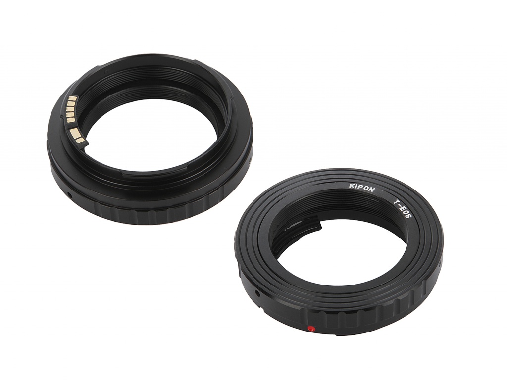  Переходное кольцо Kipon Adapter Ring T-Canon EOS с датчиком AF