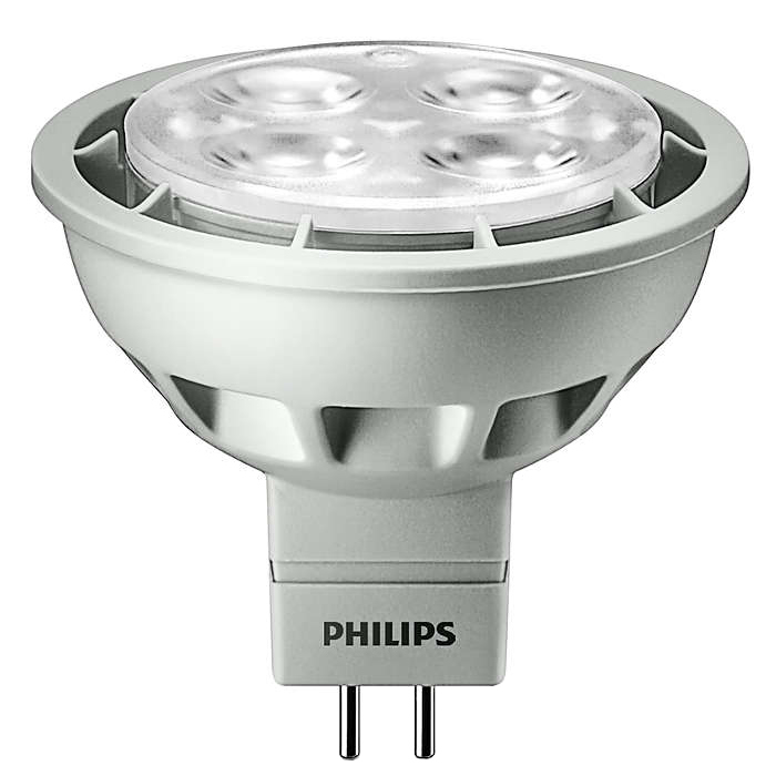 Philips Лампочка Philips Essential LED 4.2-35W GU5.3 2700K MR16 24D 678274