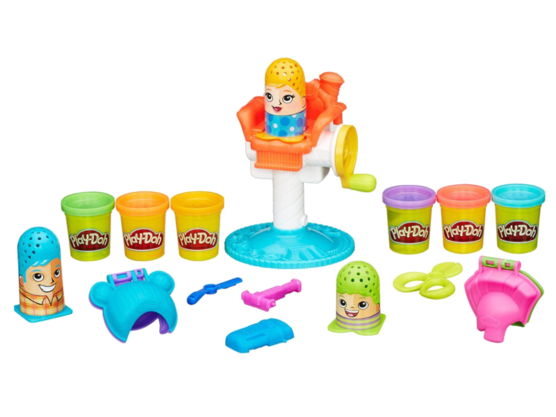 Hasbro - Игровой набор Hasbro Play-Doh Сумасшедшие прически B1155