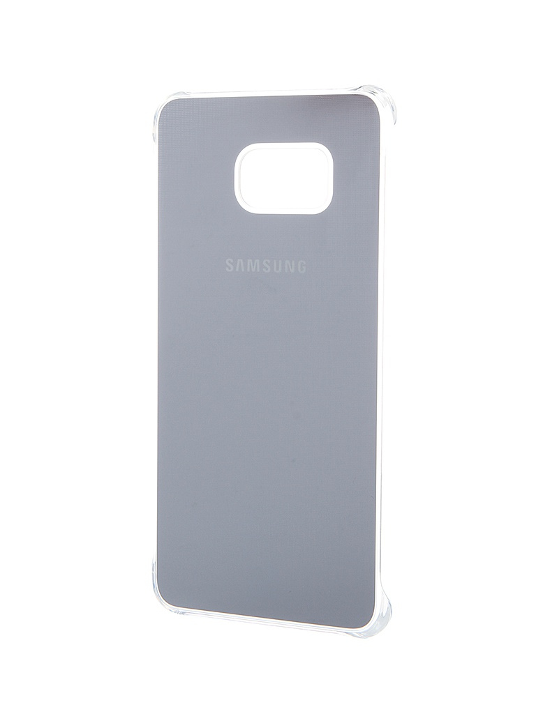 Samsung Аксессуар Чехол Samsung SM-G928 Galaxy S6 Edge+ Glossy Cover Silver EF-QG928MSEGRU