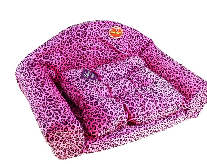  Диван Пижон Люблю тебя Pink Leopard 136139