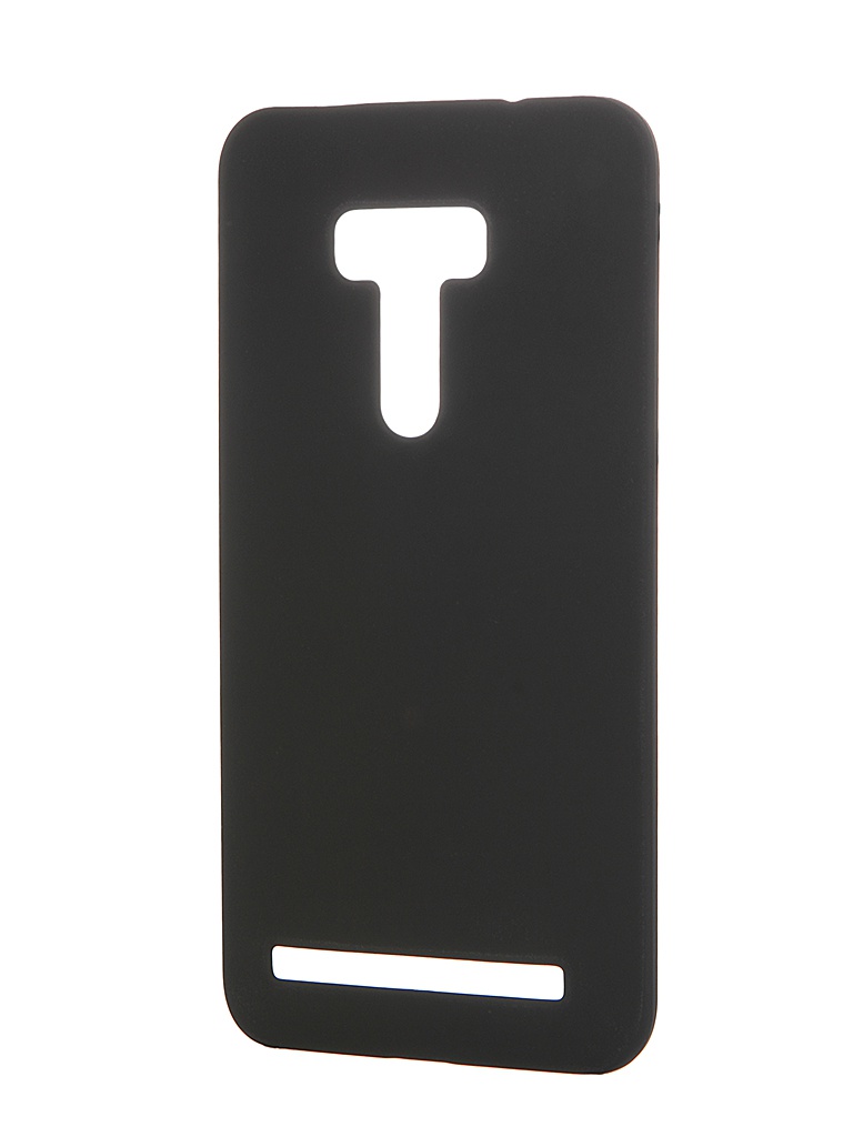  Аксессуар Чехол-накладка ASUS ZenFone Selfie ZD551KL SkinBox 4People Black T-S-AZS-002 + защитная пленка