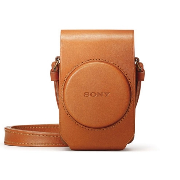 Sony Сумка Sony LCS-RXG/T Brown для RX100M4 / RX100III / RX100II / RX100