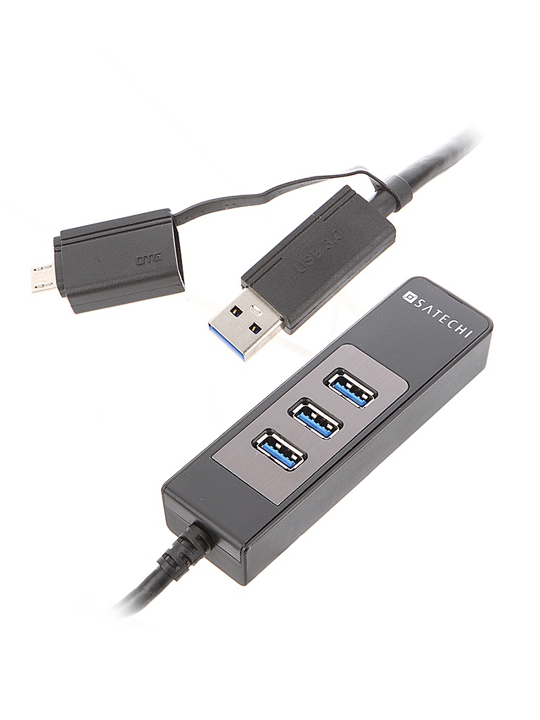  Хаб USB Satechi USB 3.0-3 Ports and SD Card Reader