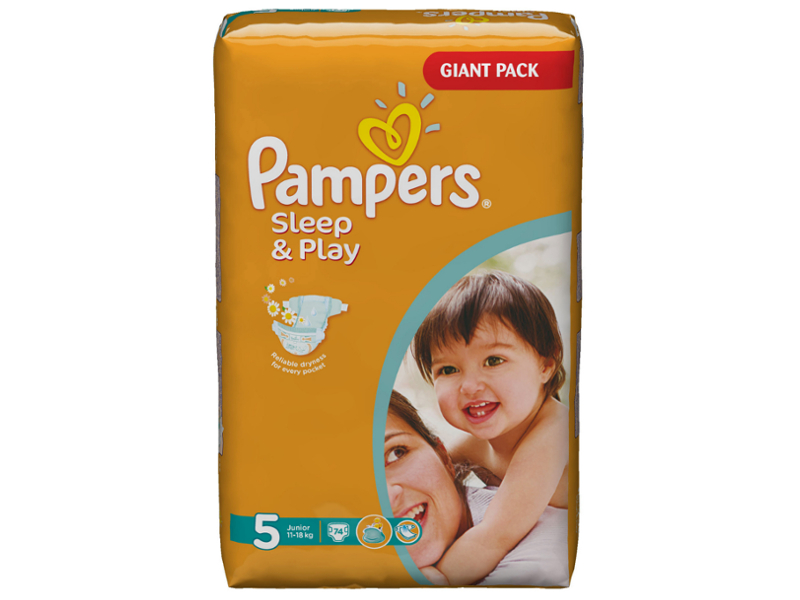 Pampers - Подгузник Pampers Sleep & Play Junior 11-18кг 74шт PA-81448313