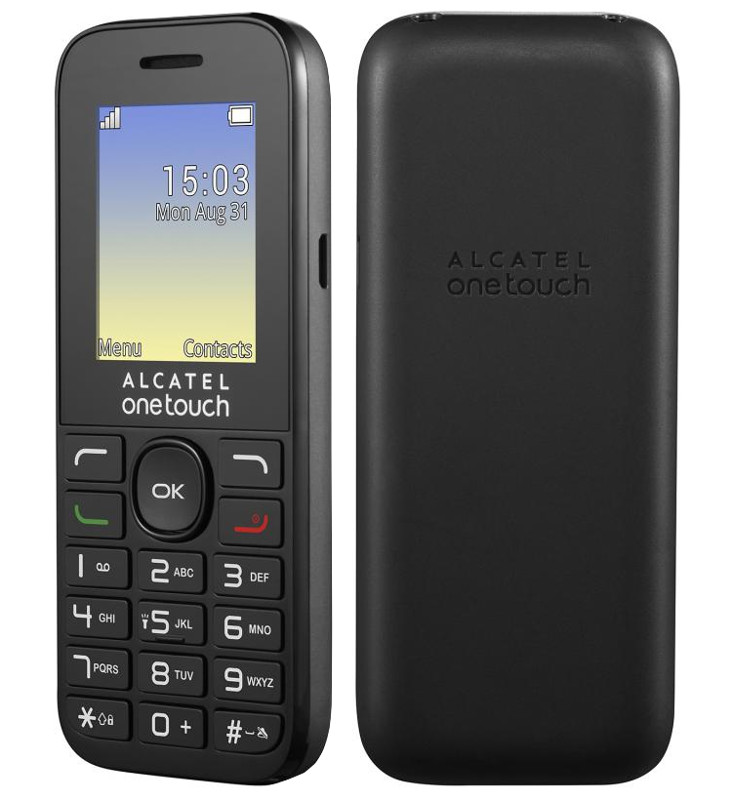 Alcatel OneTouch 1016D Black Volcano Black