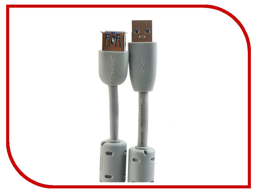 Аксессуар Belsis USB - USB A 1.8m BW1406