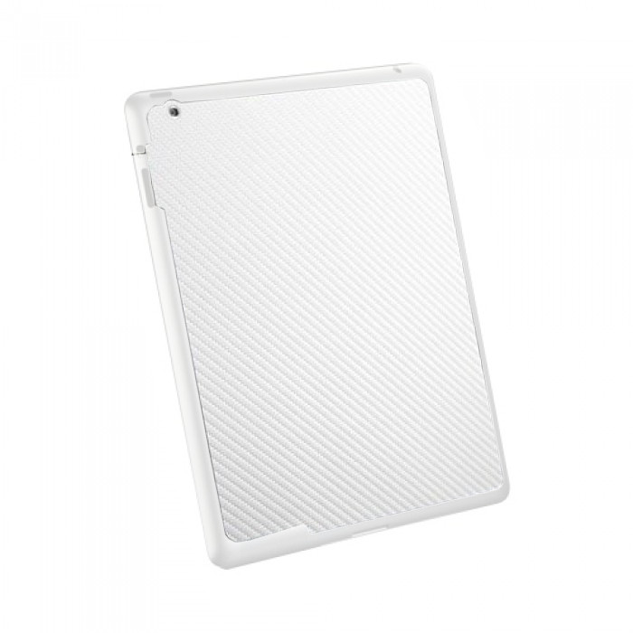 SGP Аксессуар Защитная пленка-скин SGP Cover Skin Premium для iPad New / iPad 2 Carbon White SGP08859