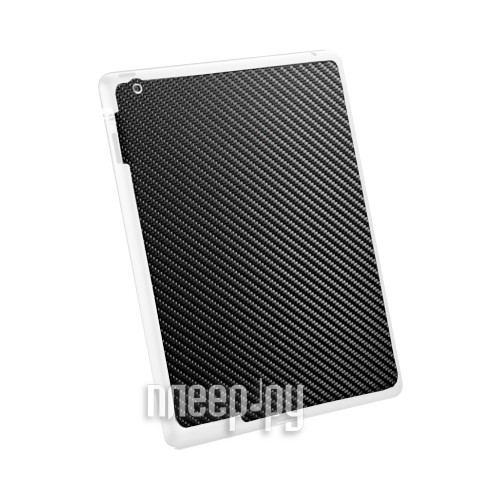 SGP Аксессуар Защитная пленка-скин SGP Cover Skin Premium для iPad New / iPad 2 Carbon Black SGP08858