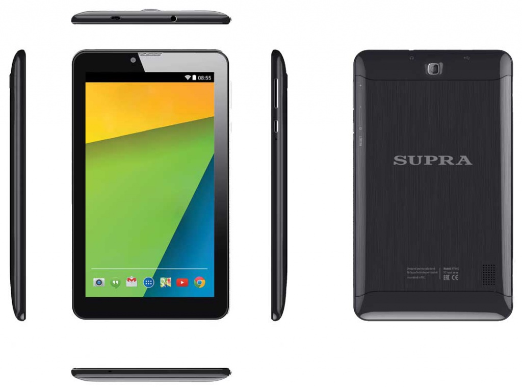 Supra M74HG LTE MT8735M Cortex A53 1.0 GHz/512Mb/8Gb/3G/Wi-Fi/Bluetooth/Cam/7/1024x600/Android