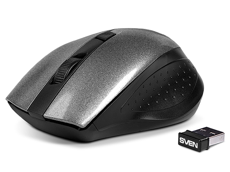 Sven Мышь беспроводная Sven RX-325 Wireless Silver-Black