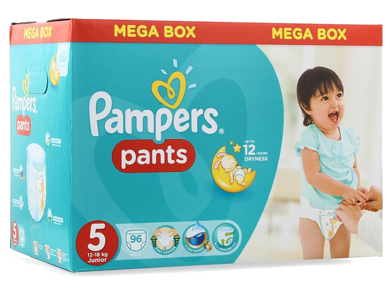 Pampers - Подгузник Pampers Pants Junior 12-18кг 96шт PA-81497170