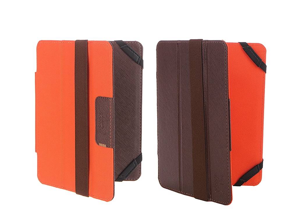  Аксессуар Чехол 6.0-inch Snoogy DoubleSide двусторонний универсальный Brown-Orange