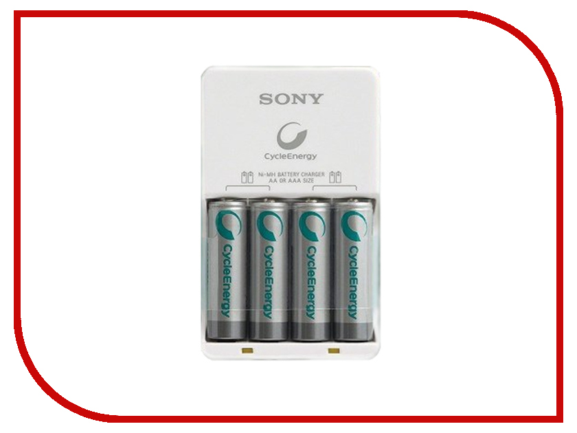 Зарядное устройство Sony BCG-34HH4EN + 4 HR6 2500 mAh