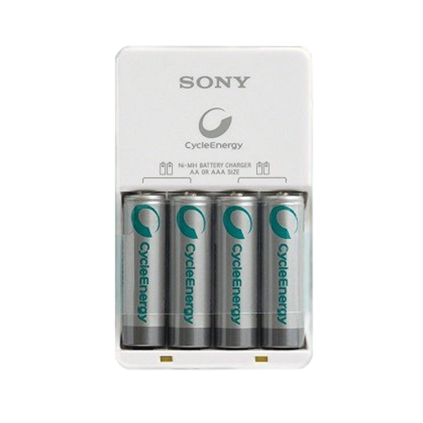 Sony Зарядное устройство Sony BCG-34HH4EN + 4 HR6 2500 mAh