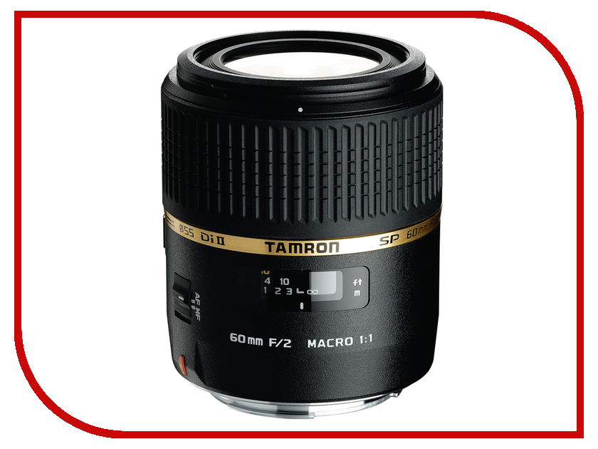  Tamron SP AF 60mm f / 2.0 Di II LD Macro Nikon F