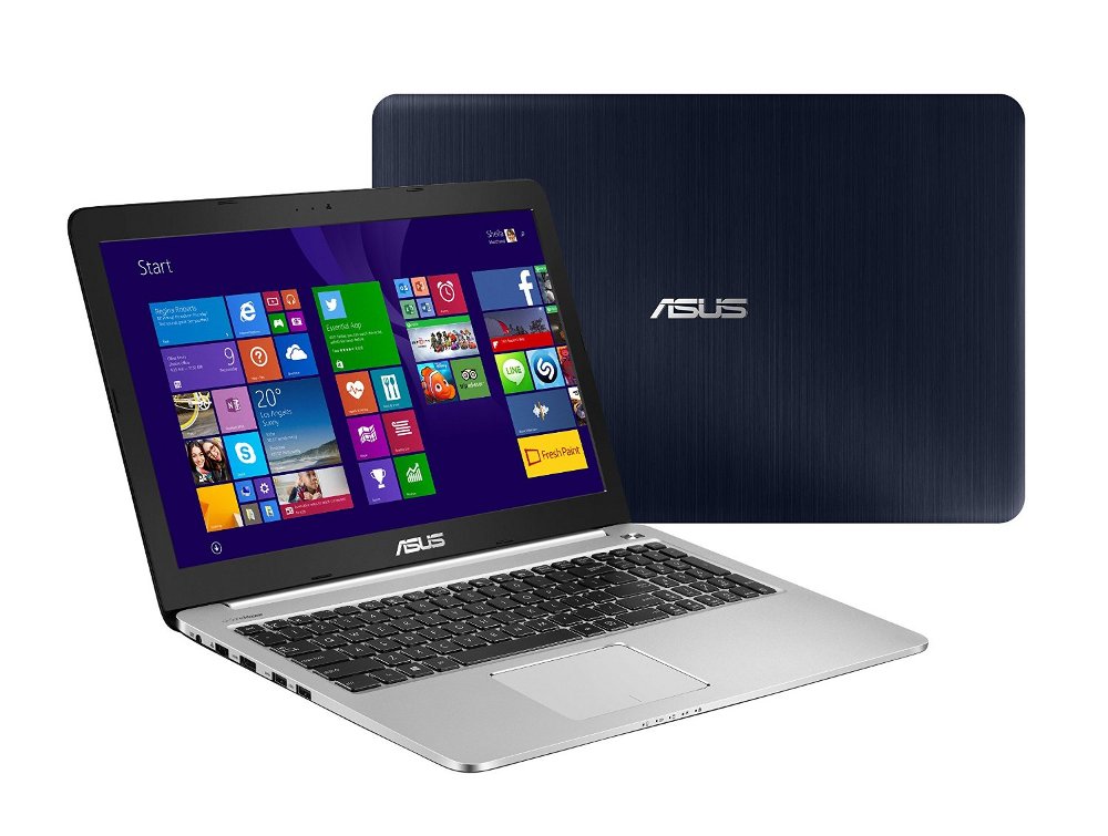 Asus Ноутбук ASUS K501LB-DM061H 90NB08P1-M01230 (Intel Core i5-5200U 2.2 GHz/8192Mb/1000Gb/No ODD/nVidia GeForce 940M 2048Mb/Wi-Fi/Cam/15.6/1920x1080/Windows 8 64-bit)