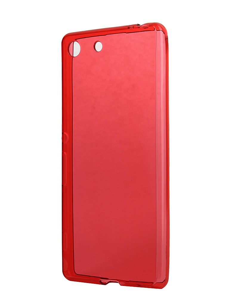 Ibox Аксессуар Чехол-накладка Sony Xperia M5 iBox Crystal Red