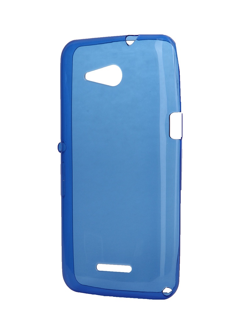 Ibox Аксессуар Чехол-накладка Sony Xperia E4G Dual iBox Crystal Blue