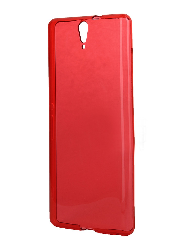 Ibox Аксессуар Чехол-накладка Sony Xperia C5 Ultra iBox Crystal Red