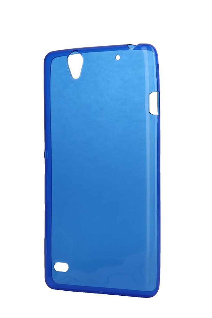 Ibox Аксессуар Чехол-накладка Sony Xperia C4 iBox Crystal Blue