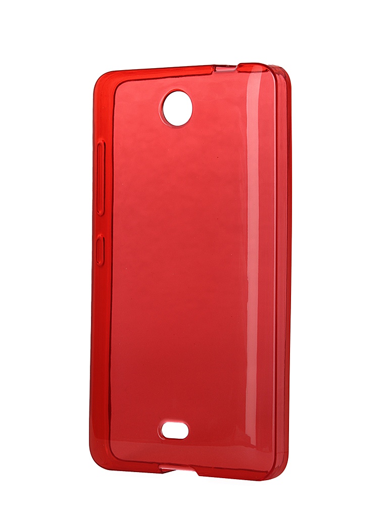 Ibox Аксессуар Чехол-накладка Microsoft Lumia 430 iBox Crystal Red