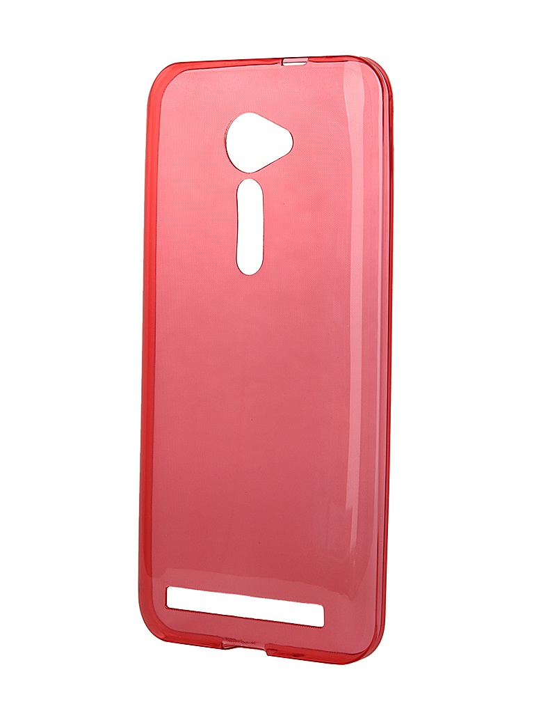Ibox Аксессуар Чехол-накладка ASUS Zenfone 2 ZE500CL iBox Crystal Red